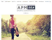 Tablet Screenshot of apmct.com